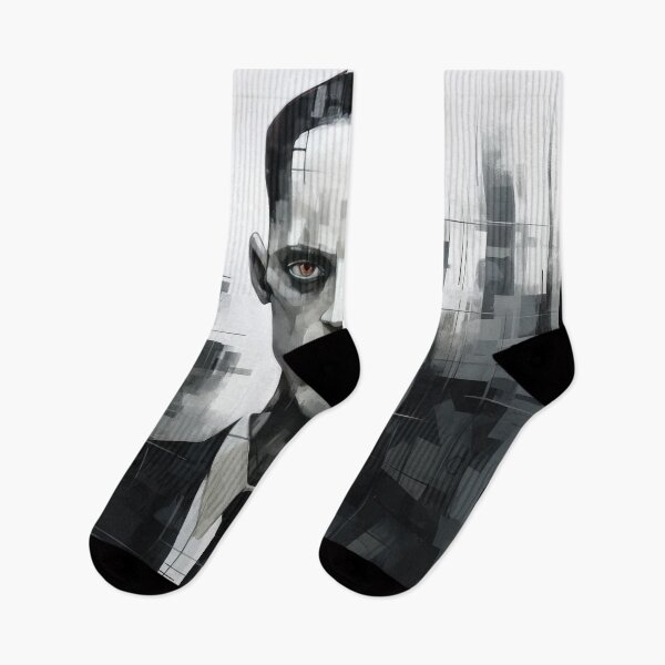 Item preview, Haunting Zombie Portrait Bauhaus Art designed and sold by ArtificialGenes.