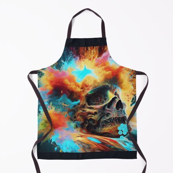 Item preview, Ethereal Explosion: Colorful Skull designed and sold by AwakenedAlchemy9.