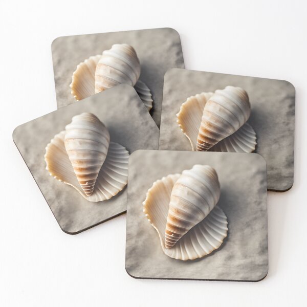 Item preview, Seashell on the Sand 001 designed and sold by StickyBastardz.