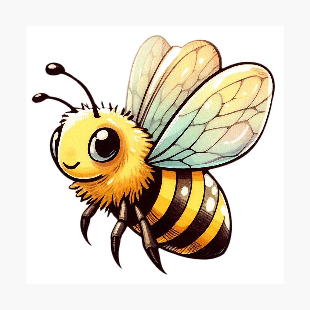 Sweet Honey Bee Stickers (25 pcs)