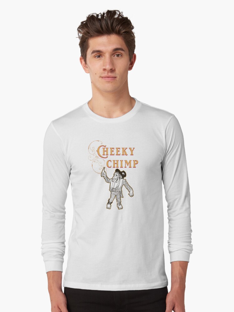 Thumbnail 1 of 5, Long Sleeve T-Shirt, Cheeky Chimp - The Britannia Panopticon designed and sold by BritPanopticon.