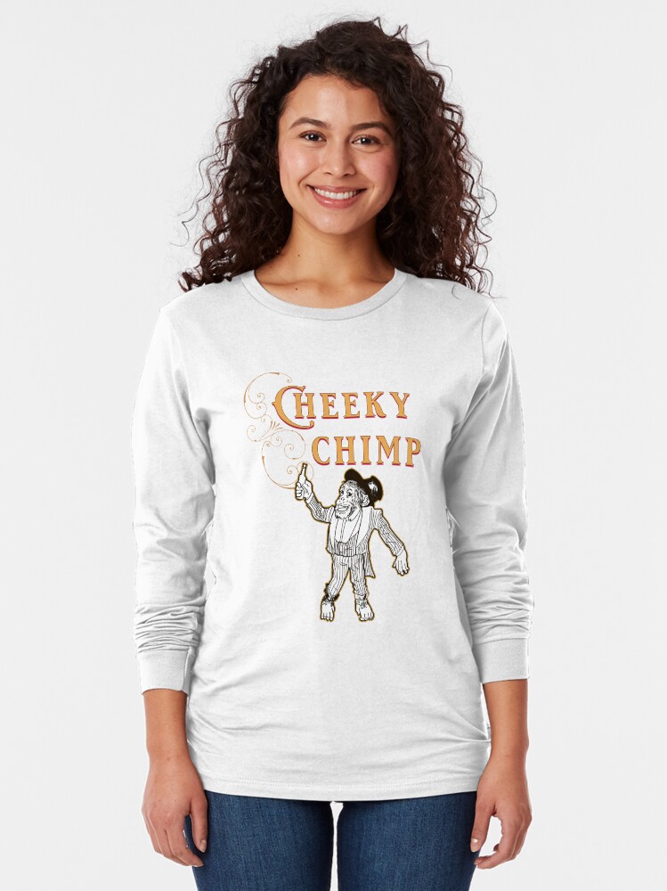 Thumbnail 2 of 5, Long Sleeve T-Shirt, Cheeky Chimp - The Britannia Panopticon designed and sold by BritPanopticon.