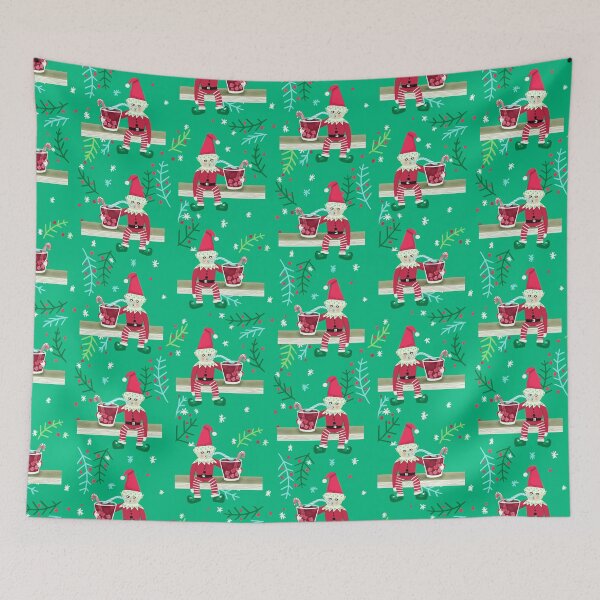 Item preview, Naughty drunk Christmas Elf  designed and sold by creativinchi.