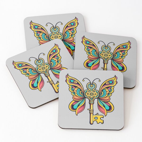 Item preview, Magic Key with Wings designed and sold by CatCoconut-Art.