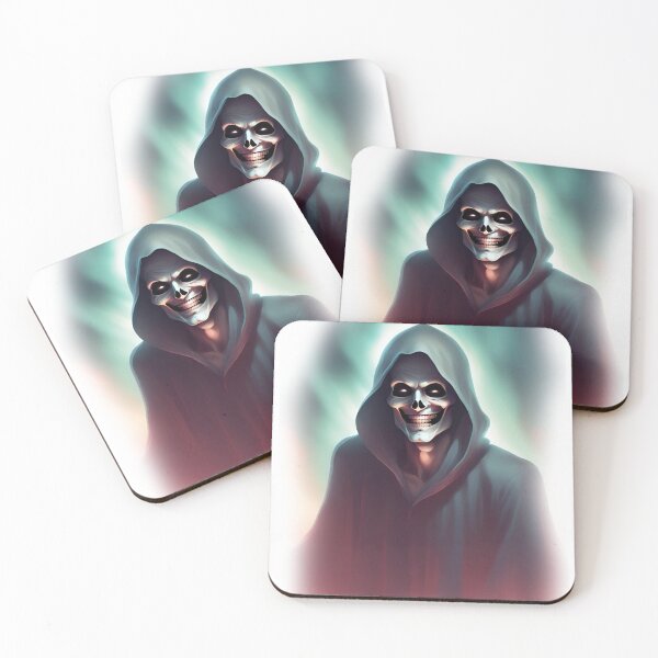 Item preview, Ghastly Grin: Spooky Halloween Skull designed and sold by StyleSketch.