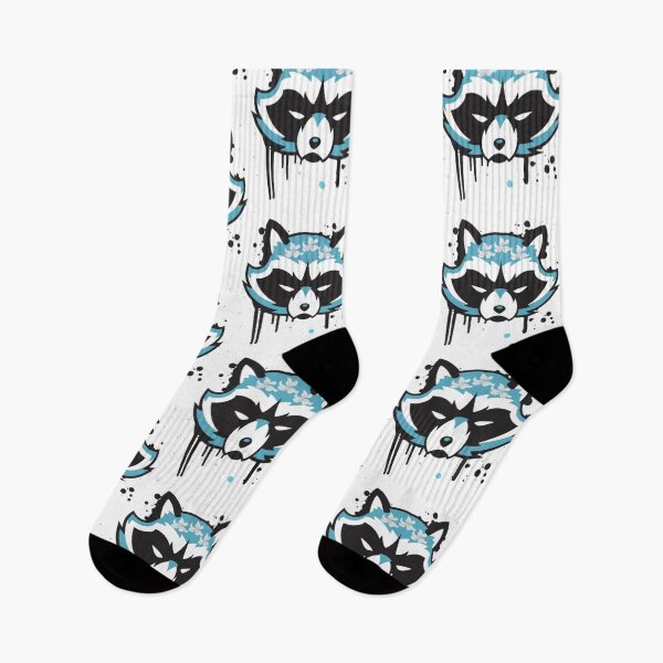 Item preview,   Acute raccoon love flowers funny colorful designed and sold by I-mydesign.