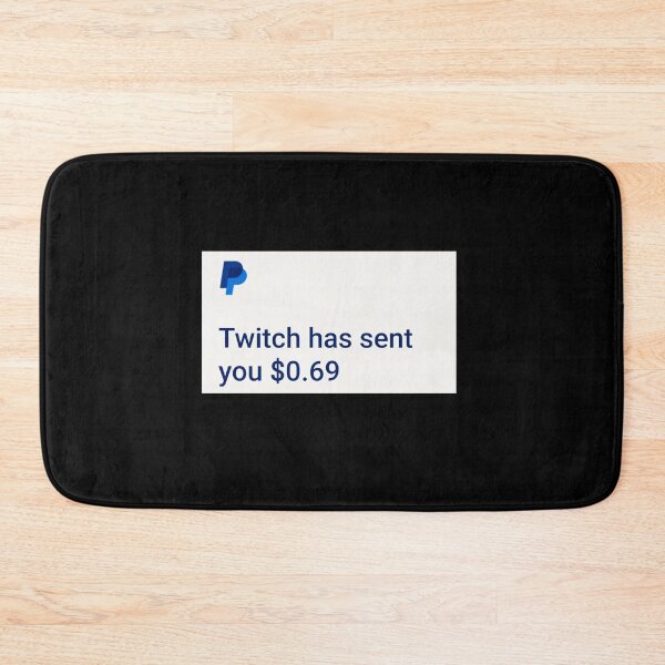 Item preview, Twitch has sent you $0.69 designed and sold by MnstrMerch.