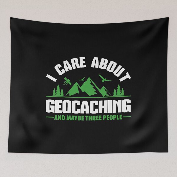 Item preview, Geocaching and maybe three people designed and sold by portrait4you.