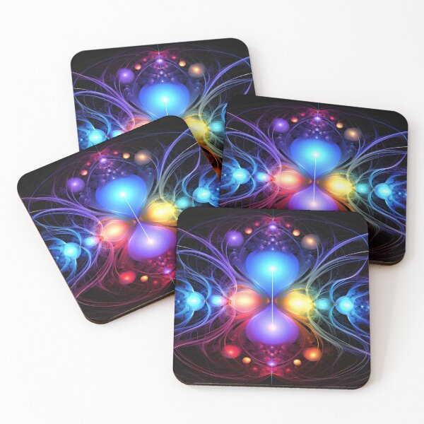 Item preview, The ten dimensional hive represents infinite mind with a colorful array of energy in the style of cosmic jester designed and sold by AI-Only Creations.
