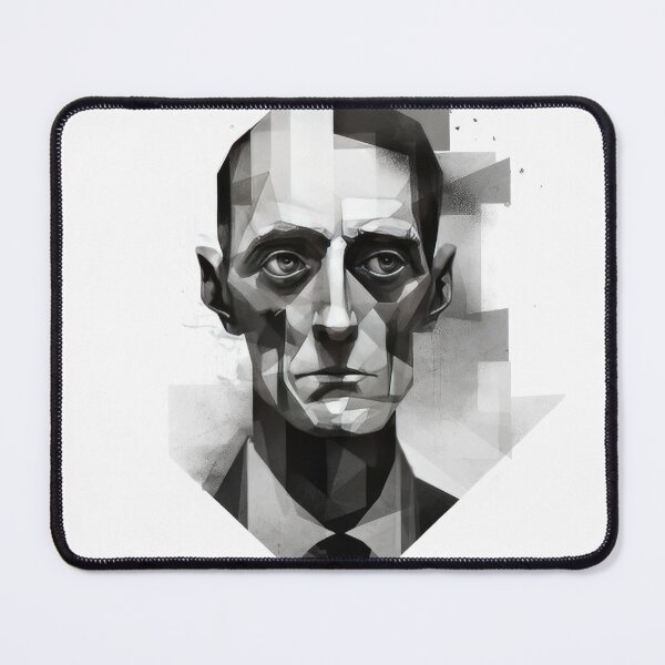 Item preview, Haunting Zombie Portrait Bauhaus Art designed and sold by ArtificialGenes.