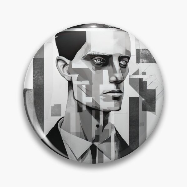 Item preview, Haunting Zombie Portrait Bauhaus Art designed and sold by ArtificialGenes.