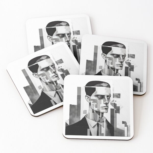 Item preview, Haunting Zombie Portrait Bauhaus Art designed and sold by ArtificialGenes.