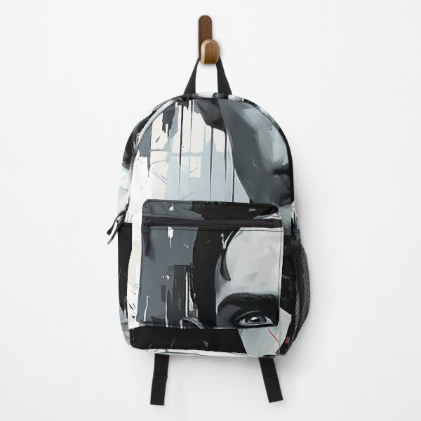 Item preview, Haunting Zombie Portrait Bauhaus Art designed and sold by ArtificialGenes.