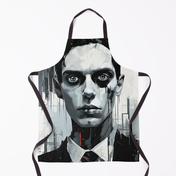 Item preview, Haunting Zombie Portrait Bauhaus Art designed and sold by ArtificialGenes.