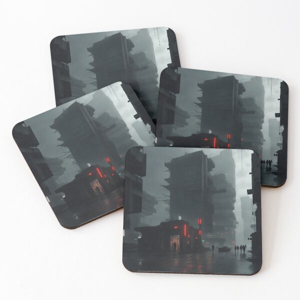 Item preview, rainy cybercity designed and sold by etjcavas.