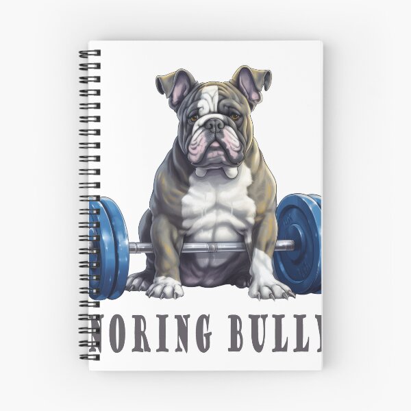 Item preview, Bulldog at the gym. Funny strong dog. designed and sold by PhotoRK.