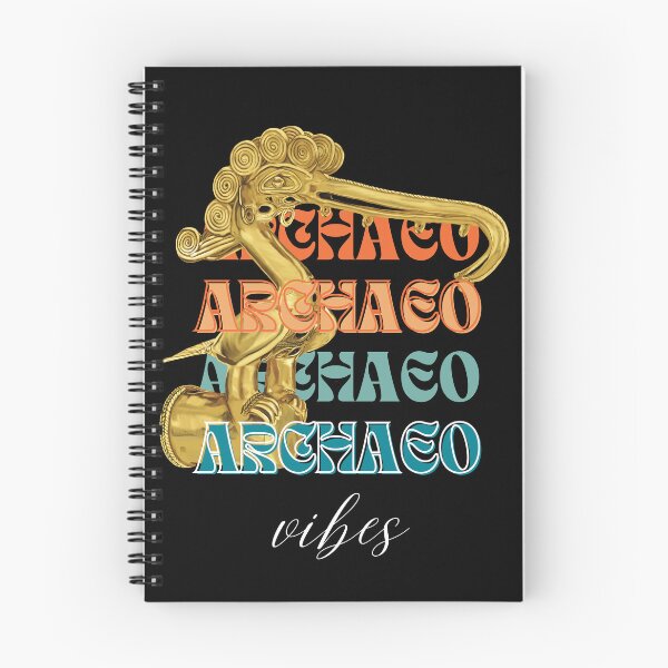 Item preview, Archeology Vibes - Anthropozoomorphic Prehispanic Artifact in Gold - Retro Art designed and sold by Carola-art.