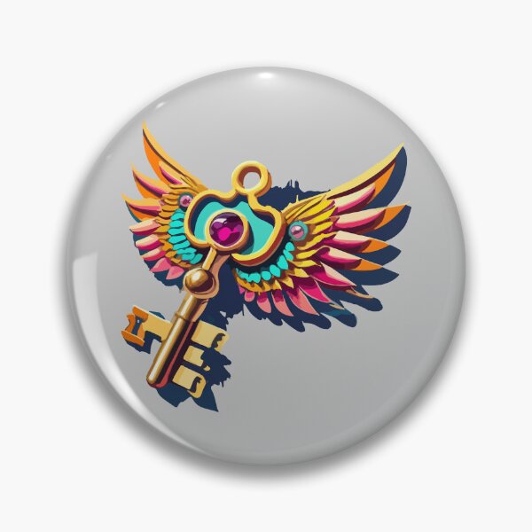 Item preview, Magic Key with Wings designed and sold by CatCoconut-Art.