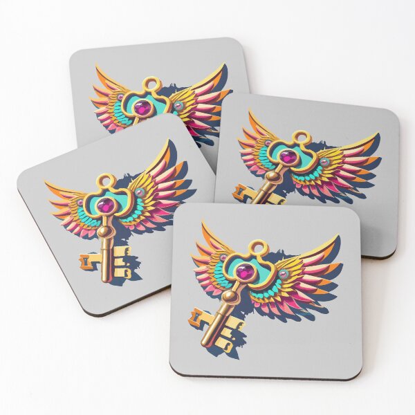 Item preview, Magic Key with Wings designed and sold by CatCoconut-Art.