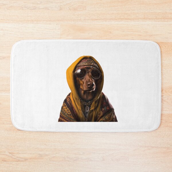 Item preview, Rapper Doggy - funny dog in stylish wearing designed and sold by Dreamtodream.