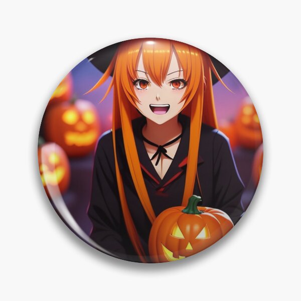 Item preview, Halloween girl with pumpkins cartoon designed and sold by JaroDesign2023.
