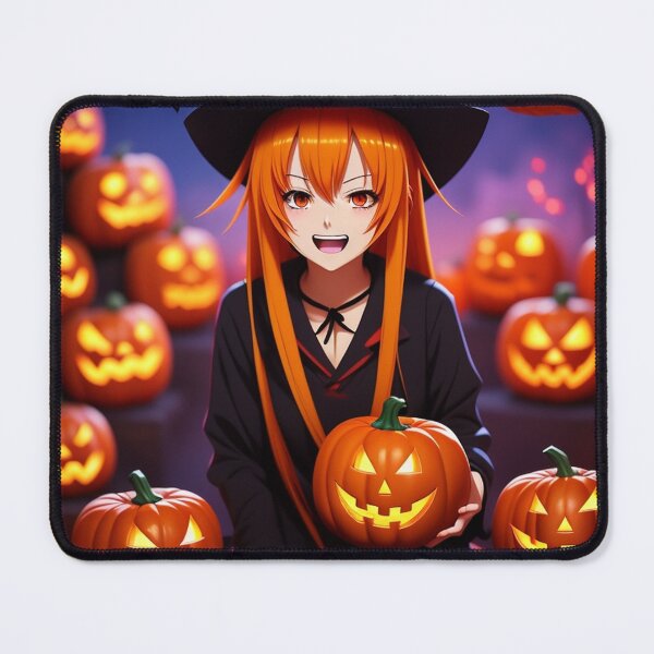 Item preview, Halloween girl with pumpkins cartoon designed and sold by JaroDesign2023.