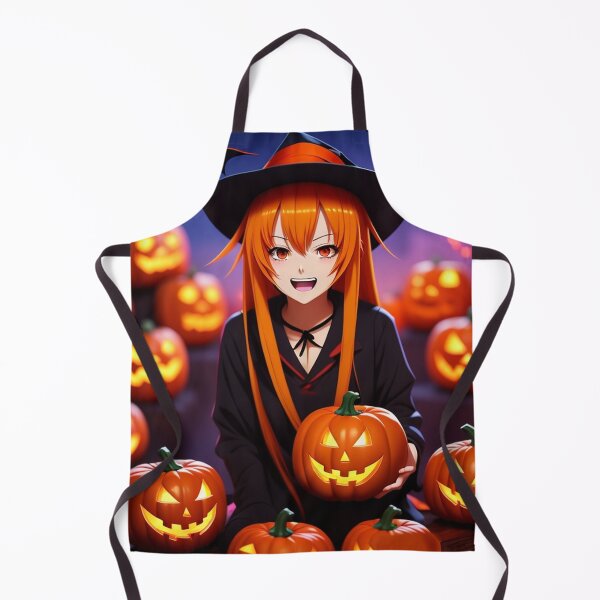 Item preview, Halloween girl with pumpkins cartoon designed and sold by JaroDesign2023.