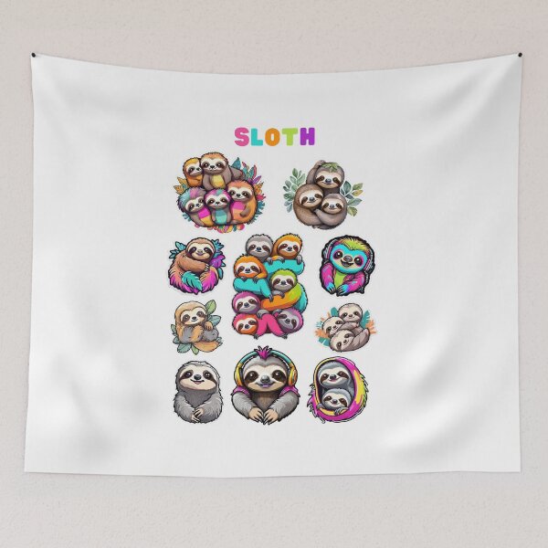 Item preview, Neon Sloth designed and sold by annikasabrina.