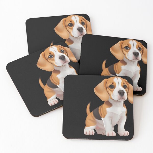 Item preview, Happy Beagle Dog designed and sold by DevushkaStore.