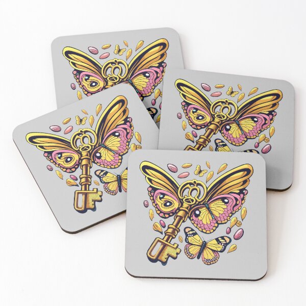 Item preview, Magic Key with Wings designed and sold by CatCoconut-Art.