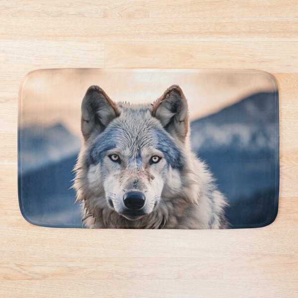 Item preview, Wild Wolf in the mountains designed and sold by Tedos7.