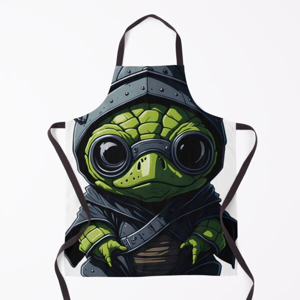 Item preview, Turtle in Ninja Suit designed and sold by ArtsyWishesShop.