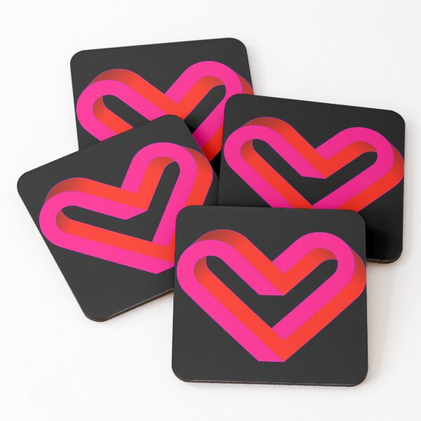 Item preview, Red heart impossible  designed and sold by nogamax.