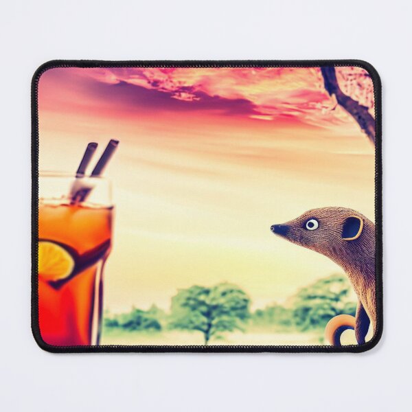 Item preview, Mongoose and Iced Tea, Romantic Landscape designed and sold by ComputerContent.