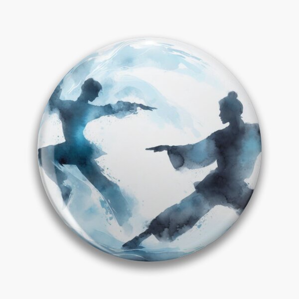 Item preview, Kung Fu tranquility - shades of white transitions designed and sold by Martial-Art-23.