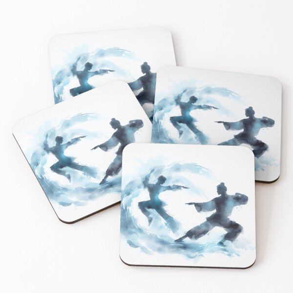 Item preview, Kung Fu tranquility - shades of white transitions designed and sold by Martial-Art-23.