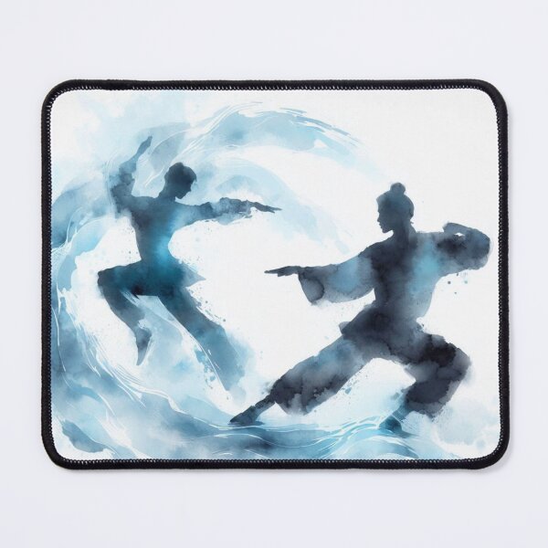 Item preview, Kung Fu tranquility - shades of white transitions designed and sold by Martial-Art-23.