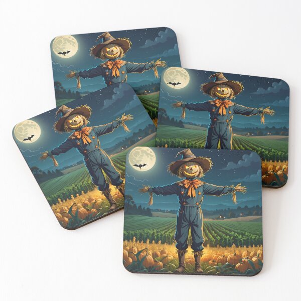 Item preview, Scarecrow's Halloween Field designed and sold by designsbyflo.