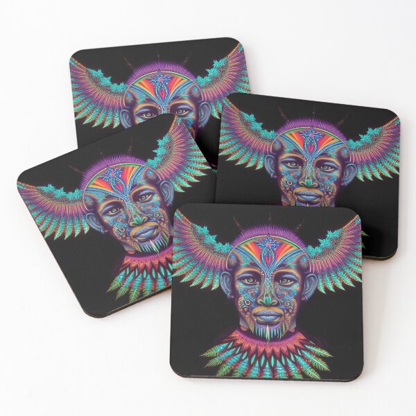 Item preview, Flying shaman designed and sold by Reset Retreat.