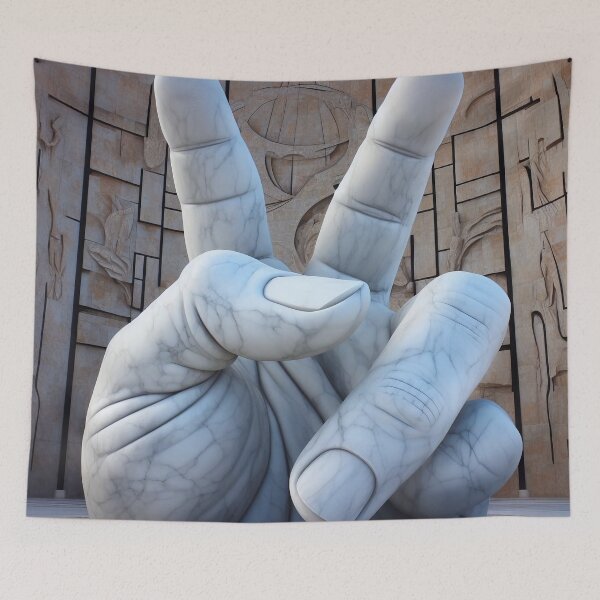 Item preview, Gesture of peace in marble designed and sold by Girih.