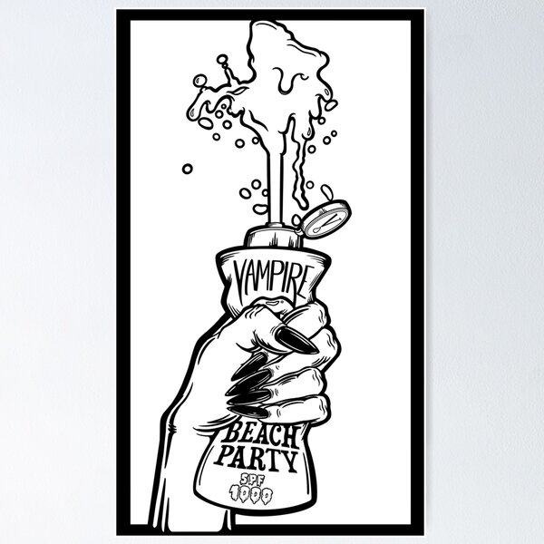 Item preview, Vampire Sunscreen designed and sold by Mandy’s Art Candy.