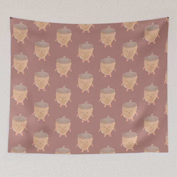 Item preview, Cute happy smiling Acorn Friend designed and sold by SparkPrintsandDesigns.