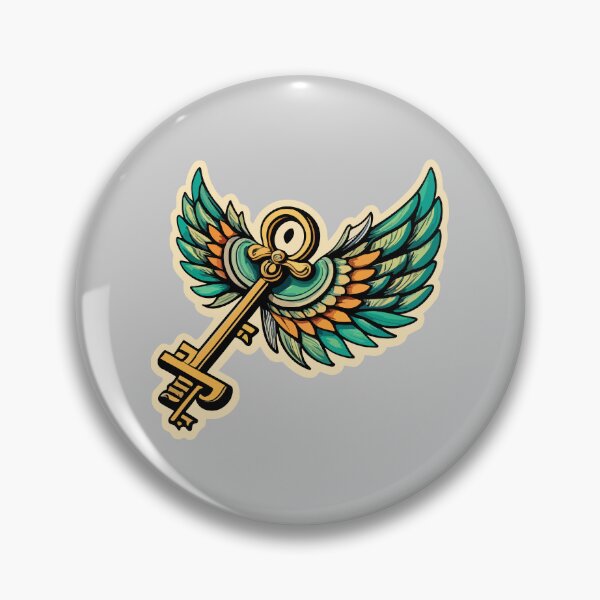 Item preview, Magic Key with Wings designed and sold by CatCoconut-Art.