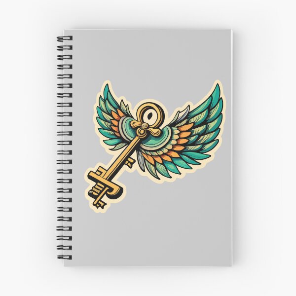 Item preview, Magic Key with Wings designed and sold by CatCoconut-Art.