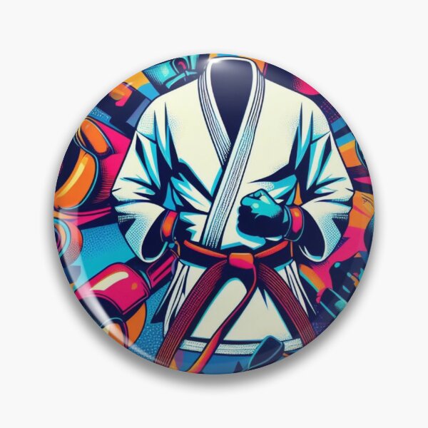 Item preview, pop-art-inspired Combat Gear Collage designed and sold by Martial-Art-23.