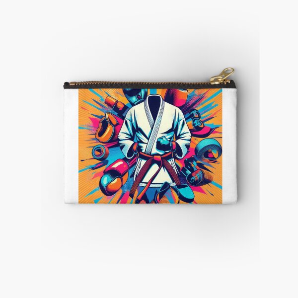 Item preview, pop-art-inspired Combat Gear Collage designed and sold by Martial-Art-23.