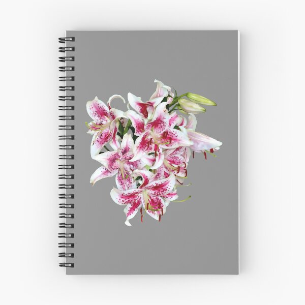 Item preview, Heart With Stargazer Lilies designed and sold by Susan Savad.