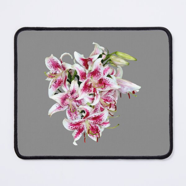 Item preview, Heart With Stargazer Lilies designed and sold by Susan Savad.