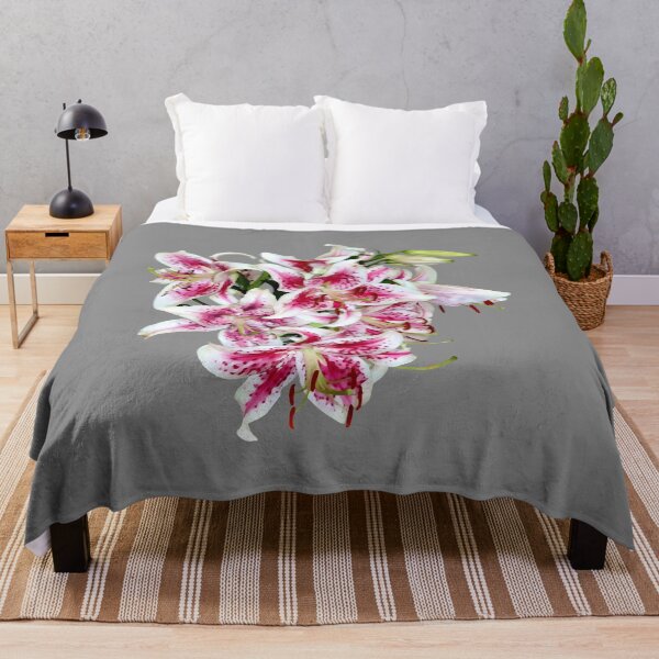 Item preview, Heart With Stargazer Lilies designed and sold by Susan Savad.