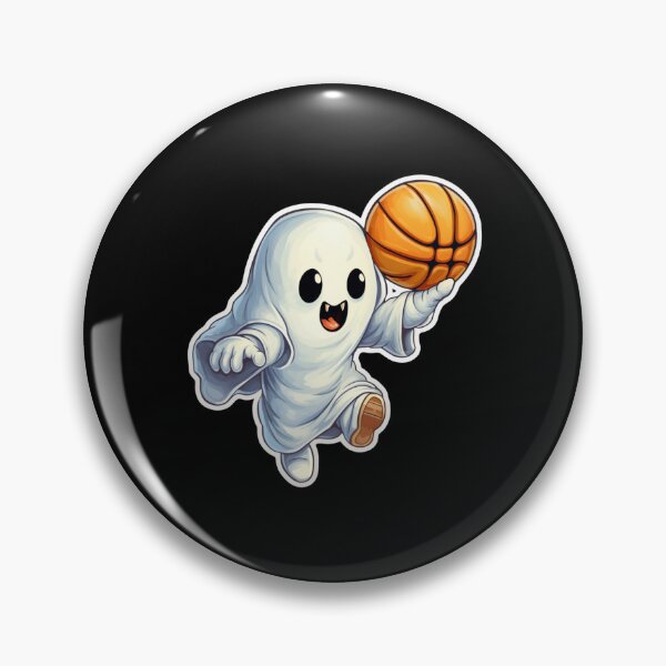 Item preview, Cute Ghost Basketball Halloween designed and sold by Mateusz Majcherek.
